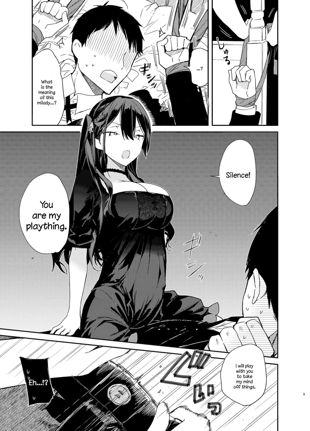 Hentai Manga Comic-Getting Lewd With a Dominating Big-Breasted Rich Girl-Read-7